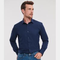 Russell Collection Long Sleeve Ultimate Stretch Shirt Thumbnail