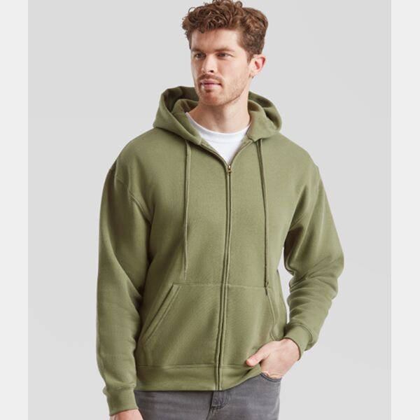Fruit of the Loom Premium Zip Hooded Sweatshirt Thumbnail