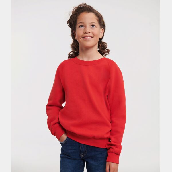 Russell Schoolgear Kids Raglan Sweatshirt Thumbnail