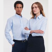 Russell Athletic Collection Long Sleeve Easy Care Oxford Shirt Thumbnail