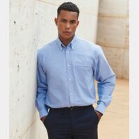 Henbury Long Sleeve Classic Oxford Shirt Thumbnail