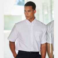 Henbury Short Sleeve Classic Oxford Shirt Thumbnail
