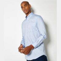 Kustom Kit Premium Long Sleeve Classic Fit Oxford Shirt Thumbnail