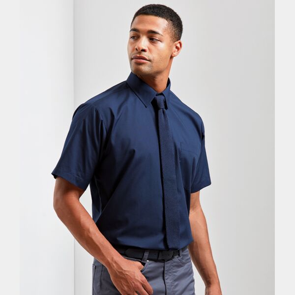 Premier Short Sleeve Poplin Shirt Thumbnail