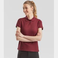 Fruit of the Loom Lady Fit Piqué Polo Shirt Thumbnail
