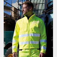 Result Safe-Guard Hi-Vis Soft Shell Jacket Thumbnail