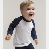 Larkwood Baby/Toddler Long Sleeve Baseball T-Shirt Thumbnail