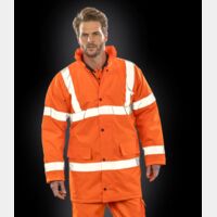 Result Core Hi-Vis Motorway Coat Thumbnail