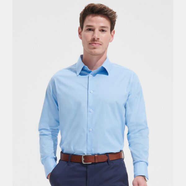 SOL'S Brighton Long Sleeve Fitted Shirt Thumbnail