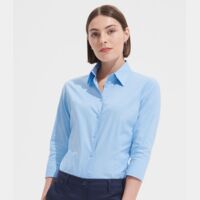 SOL'S Ladies Effect 3/4 Sleeve Fitted Shirt Thumbnail