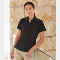 Henbury Ladies Short Sleeve Wicking Shirt Thumbnail