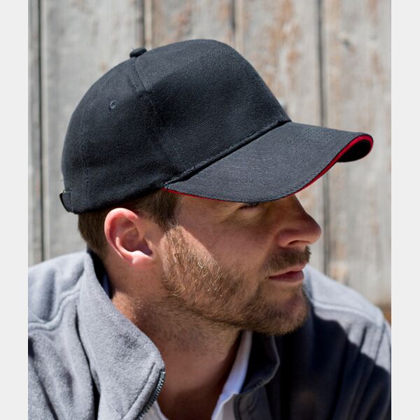 Result Pro-Style Heavy Brushed Cotton Cap Thumbnail