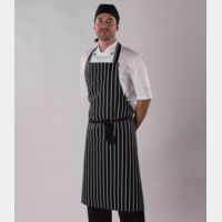 Dennys Stripe Bib Apron Thumbnail