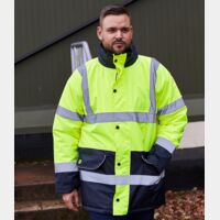 Warrior Hi-Vis Contrast Traffic Jacket Thumbnail