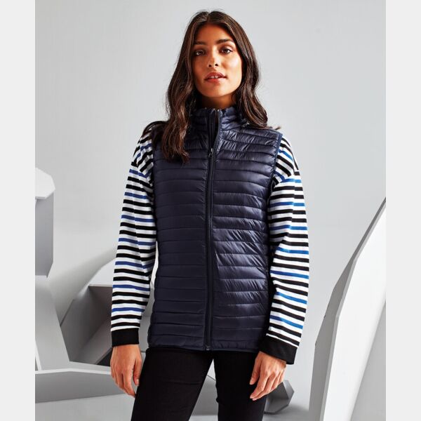 Women's tribe fineline padded gilet Thumbnail