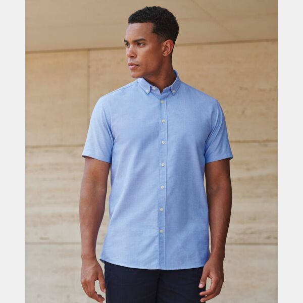Modern short sleeve Oxford shirt Thumbnail