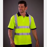 Yoko Hi-Vis Polo Shirt Thumbnail