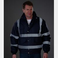 Yoko Hi-Vis Classic Bomber Jacket Thumbnail