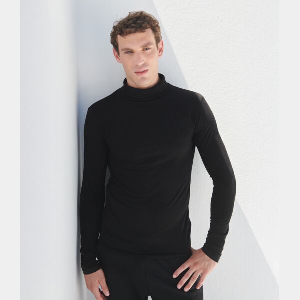 SF Clothing Feel Good Stretch Roll Neck Top Thumbnail