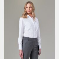 Brook Taverner Ladies Palena Long Sleeve Poplin Shirt Thumbnail