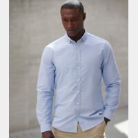 Henbury Modern Long Sleeve Regular Fit Oxford Shirt Thumbnail