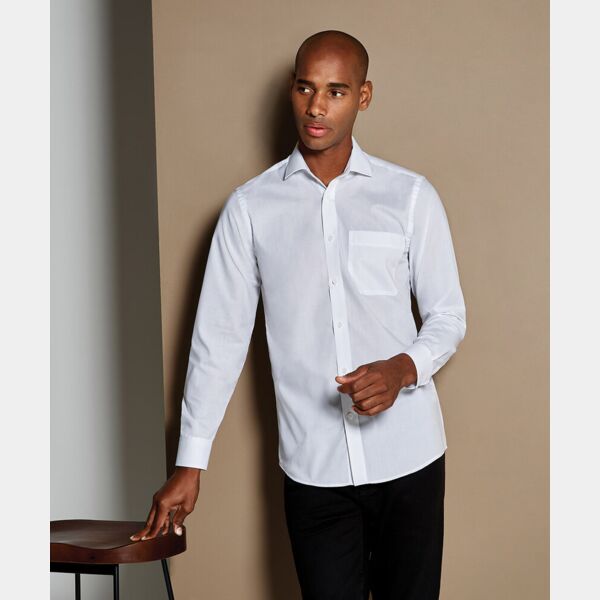 Poplin shirt long-sleeved (tailored fit) Thumbnail