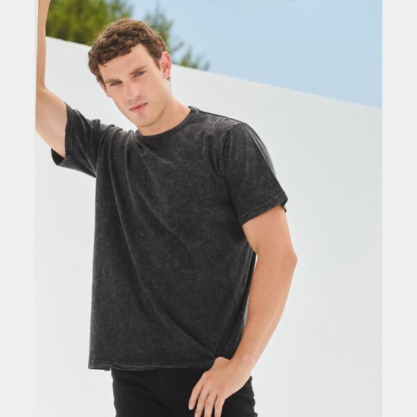 Unisex washed band T Thumbnail