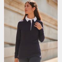 Front Row Ladies Classic Rugby Shirt Thumbnail