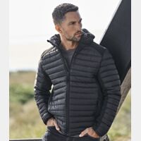 Tee Jays Crossover Hooded Padded Outdoor Jacket Thumbnail