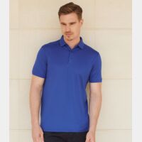 Henbury Slim Fit Stretch Microfine Piqué Polo Shirt Thumbnail