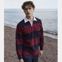 Front Row Sewn Stripe Rugby Shirt Thumbnail