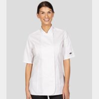 Dennys Ladies Short Sleeve Premium Chef's Jacket Thumbnail