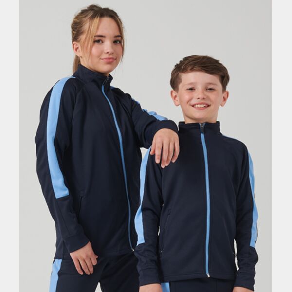 Finden + Hales Kids Knitted Tracksuit Top Thumbnail