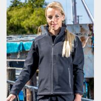 Result Work-Guard Ladies Treble Stitch Soft Shell Jacket Thumbnail