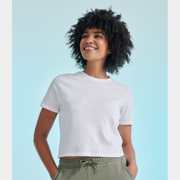 SF Clothing Ladies Cropped Boxy T-Shirt Thumbnail
