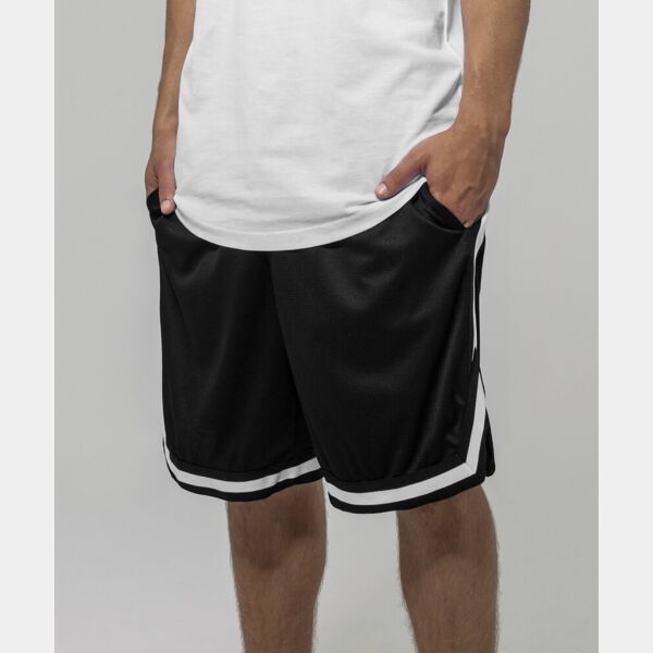 Two-tone mesh shorts Thumbnail