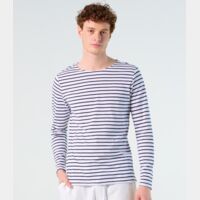 SOL'S Marine Long Sleeve Striped T-Shirt Thumbnail