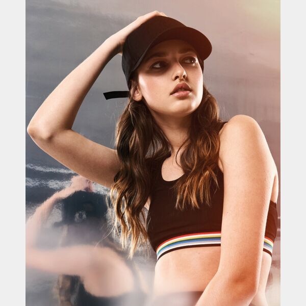 6-panel curved metal snap (7708MS) Thumbnail