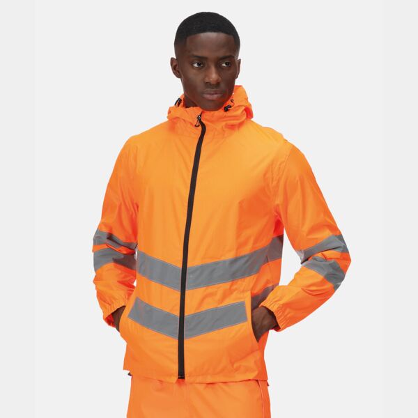 High-vis pro pack-away jacket Thumbnail