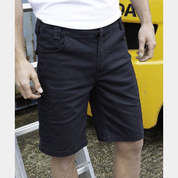 Super-stretch slim chino shorts Thumbnail