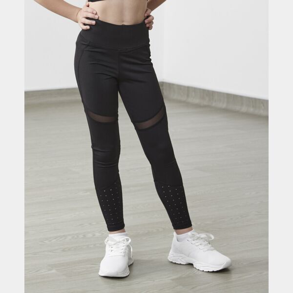 Kids panelled leggings Thumbnail