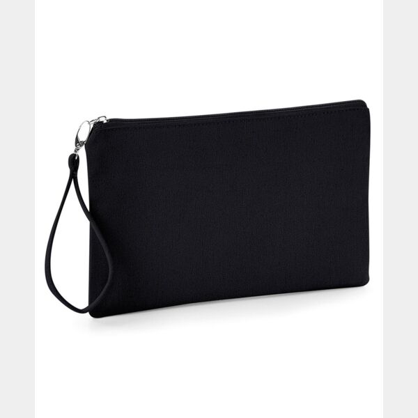 Canvas wristlet pouch Thumbnail