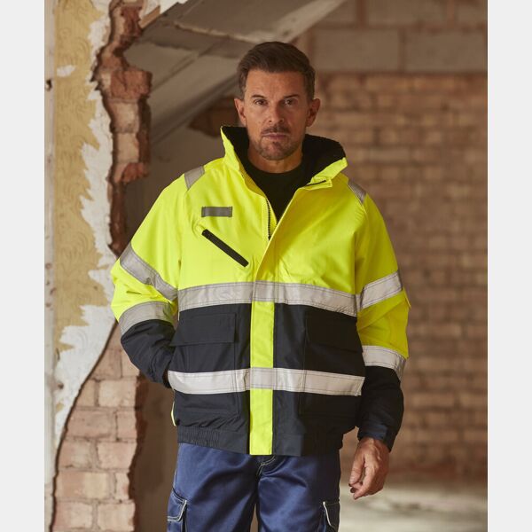 Hi-vis fontaine flight jacket (HVP209) Thumbnail