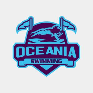 Oceania Swimming logo template Thumbnail