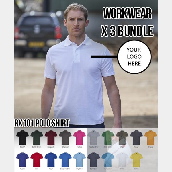 Pro polo Workwear Bundle 3 items Thumbnail