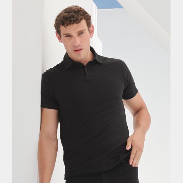 SF Men Stretch Piqué Polo Shirt Thumbnail
