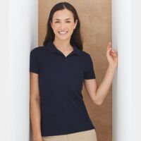 Henbury Ladies Modern Fit Cotton Piqué Polo Shirt Thumbnail