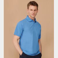 Henbury Heavy Poly/Cotton Piqué Polo Shirt Thumbnail