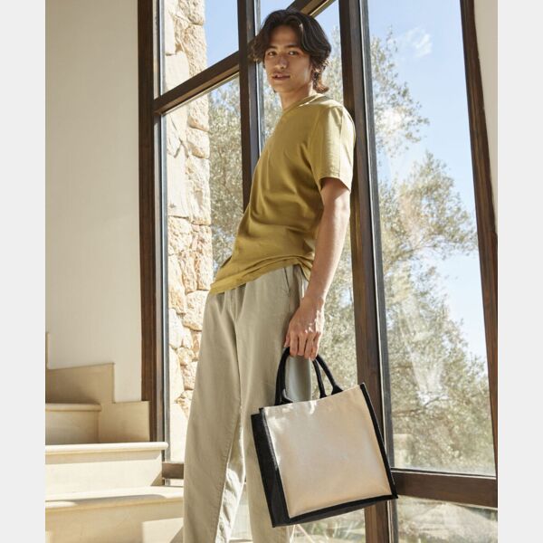 Printers midi jute tote ( Premium ) Thumbnail