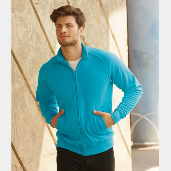 Fruit of the Loom Lightweight Sweat Jacket (Popular) Thumbnail